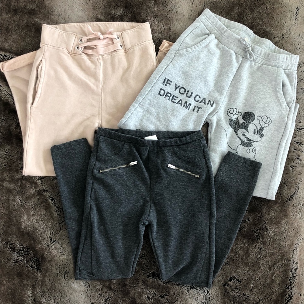 3 Zara girl’s pants size 9